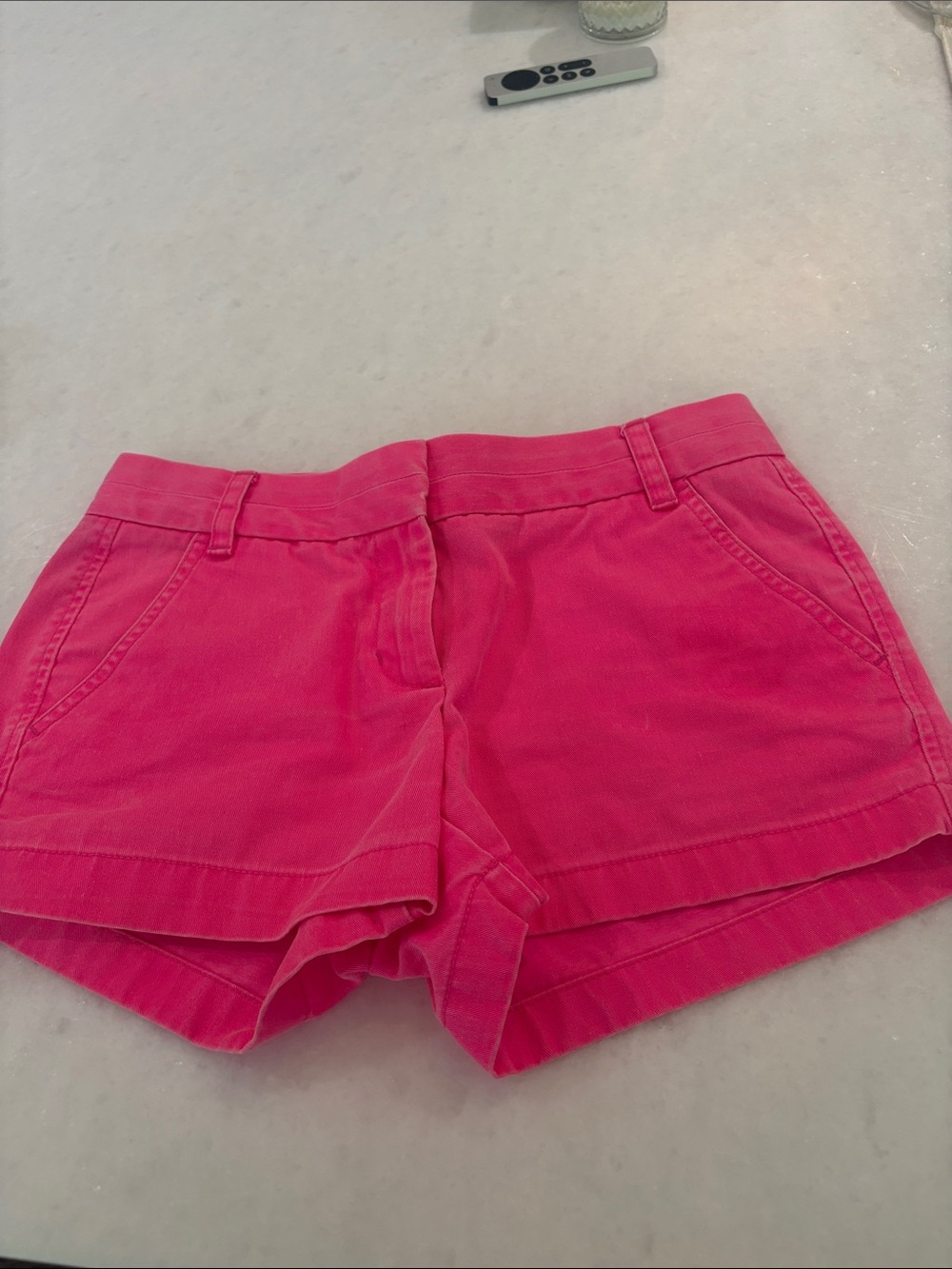 J. Crew Hot Pink Chino broken in  Women's Shorts